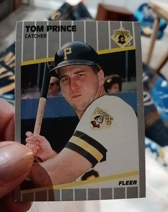 1989 Fleer #217 Tom Prince — front