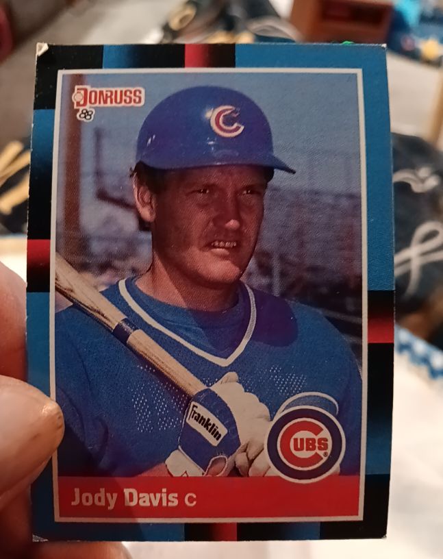 1988 Donruss #119 Jody Davis — front