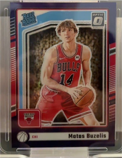2024-25 Panini Donruss Optic #271 Matas Buzelis — front