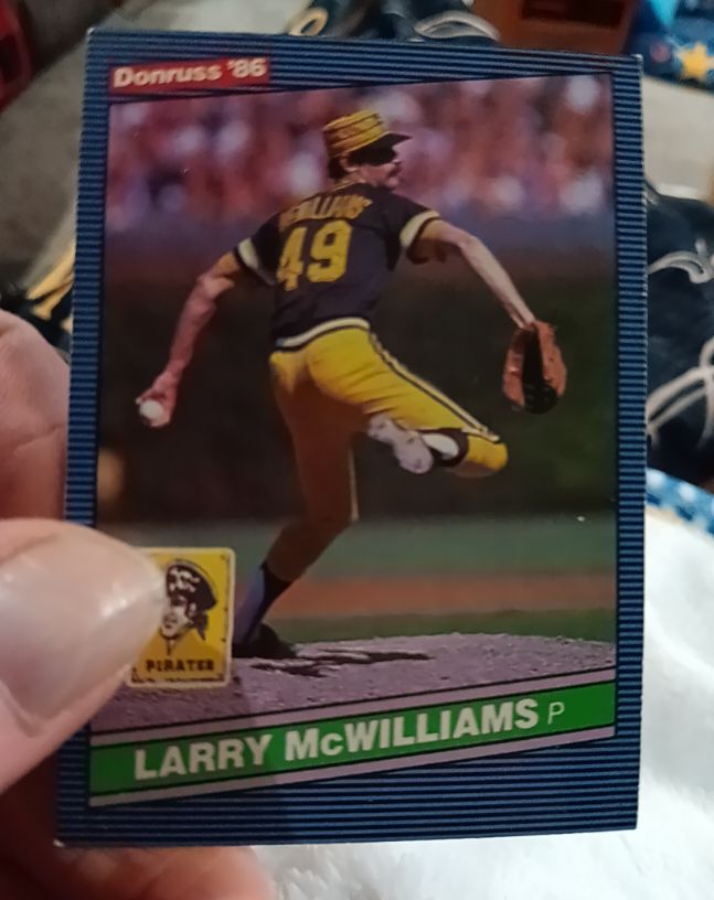 1986 Donruss #264 Larry McWilliams — front
