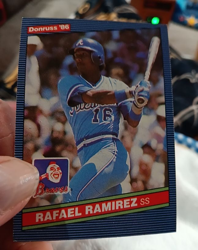 1986 Donruss #263 Rafael Ramirez — front