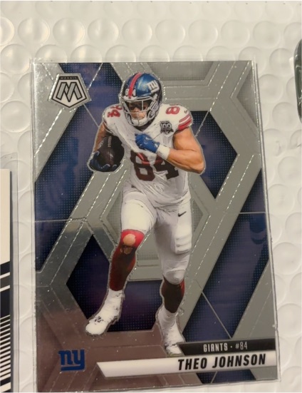 2025 Panini Mosaic #84 Theo Johnson — front