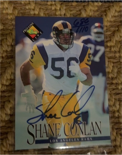 1994 Classic Pro Line Live #30 Shane Conlan — front