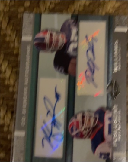 2024 Leaf Metal C.J. Stroud & Garrett Wilson Auto Dual Relic — front