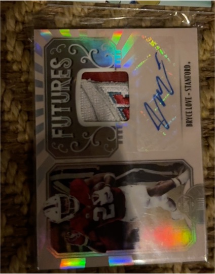 2019 Panini Legacy Futures #Bryce Love — front