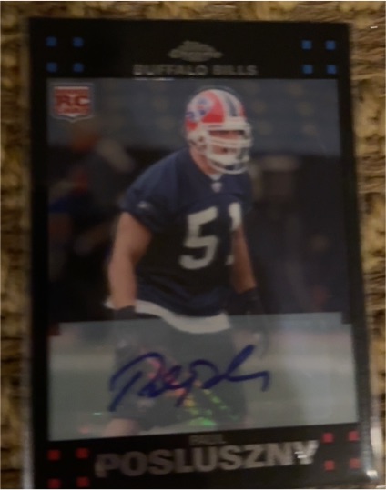 2007 Topps Chrome #TC244 Paul Posluszny — front