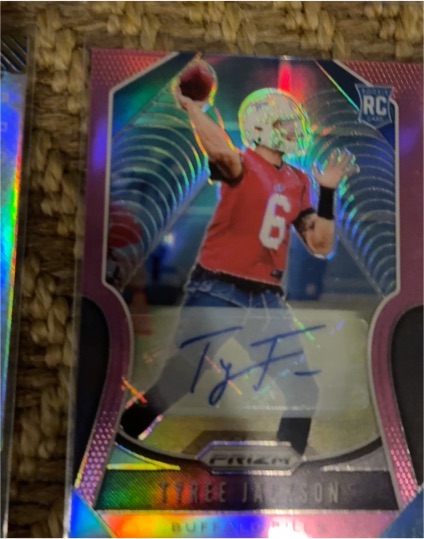 2019 Panini Prizm #321 Tyree Jackson — front