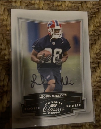 2008 Donruss Classics #201 Leodis McKelvin — front