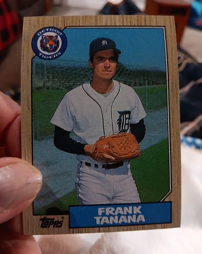 1987 Topps #726 Frank Tanana — front