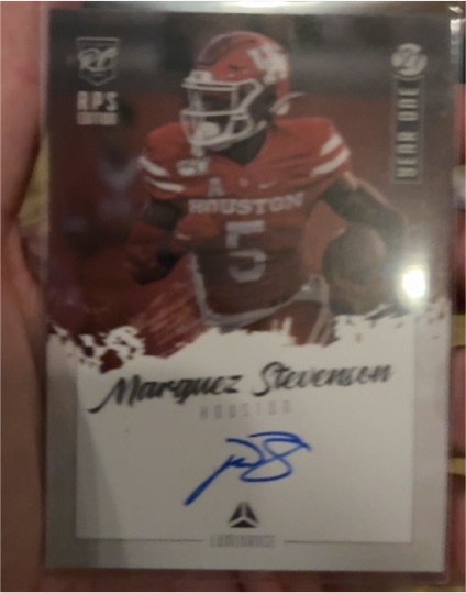 2021 Panini Luminance Rookie Signatures #YS-MS Marquez Stevenson — front
