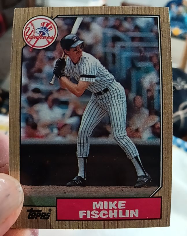 1987 Topps #434 Mike Fischlin — front