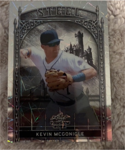 2024 Leaf Trinity Steel Kevin McGonigle — front