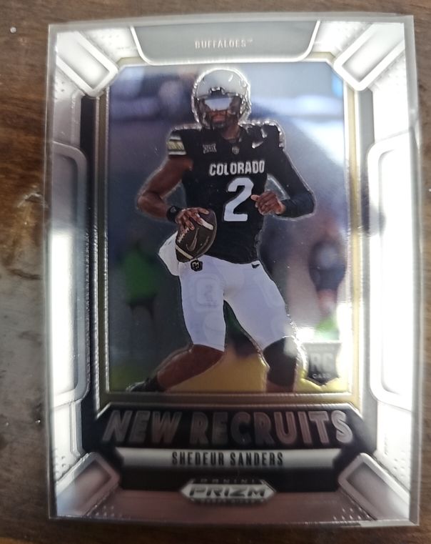 2025 Panini Prizm Draft Picks New Recruits Shedeur Sanders — front