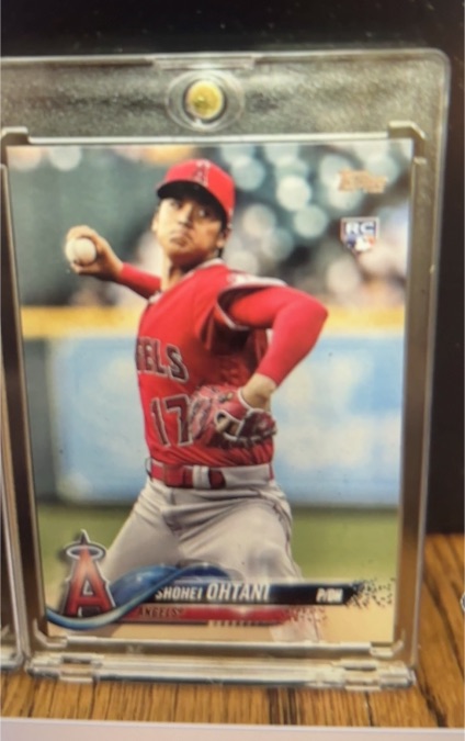2018 Topps Update Series #US1 Shohei Ohtani — front