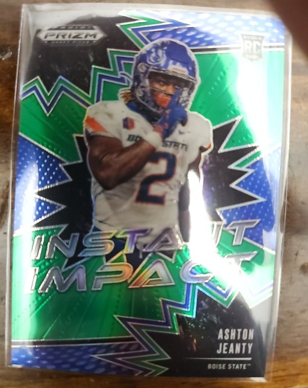 2025 Panini Prizm Draft Picks Instant Impact #II-AJY Ashton Jeanty — front