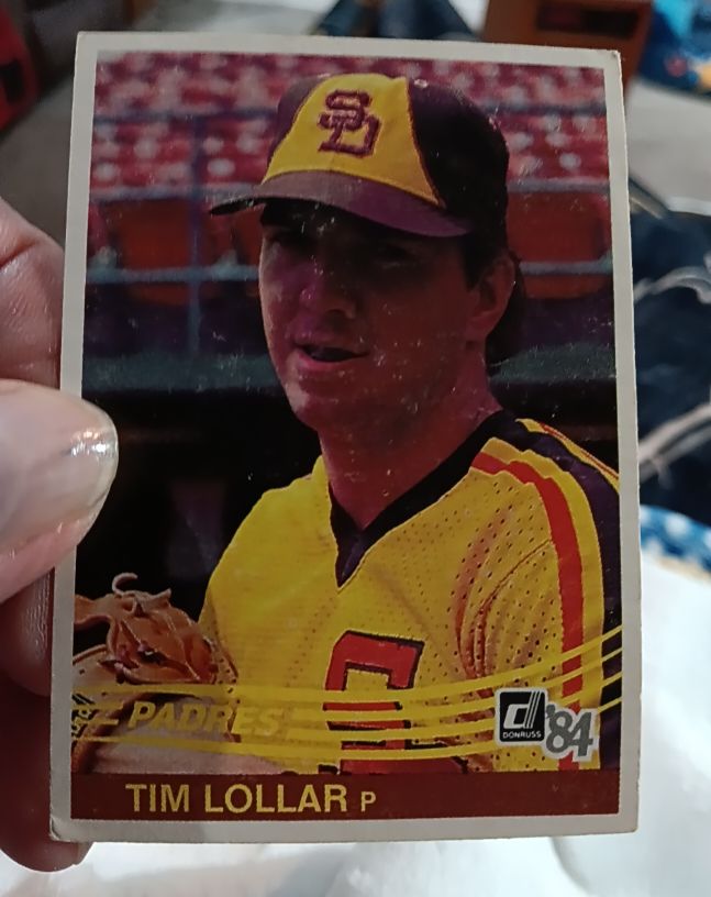 1984 Donruss #284 Tim Lollar — front