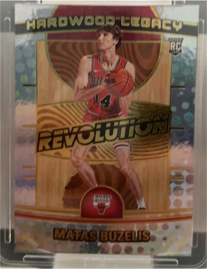 2024-25 Panini Revolution #25 Matas Buzelis Hardwood Legacy — front