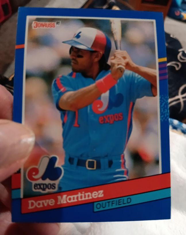 1991 Donruss #237 Dave Martinez — front