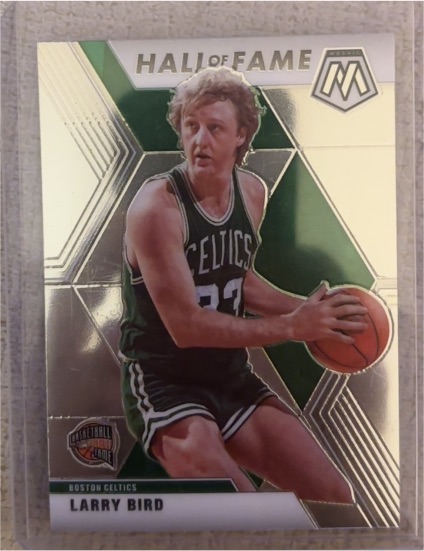 2019-20 Panini Mosaic #290 Larry Bird — front