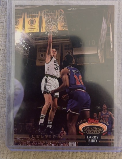 1992-93 Topps Stadium Club #33 Larry Bird — front