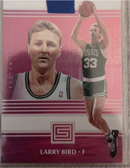 2017-18 Panini Status #9 Larry Bird Status Quo — front