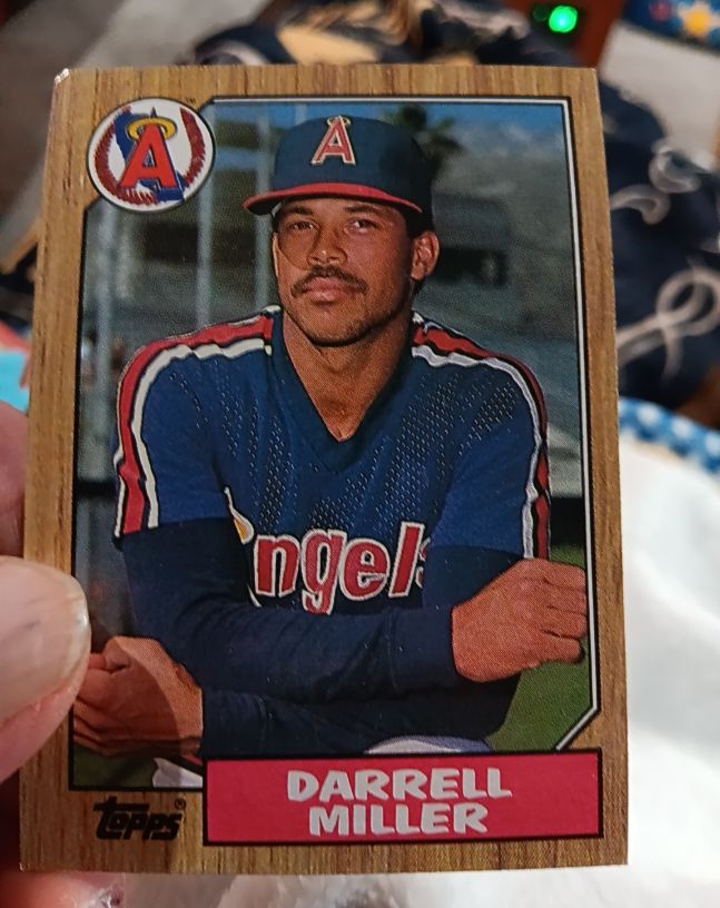 1987 Topps #337 Darrell Miller — front