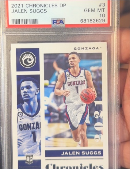 2021 Panini Chronicles Draft Picks #3 Jalen Suggs — front