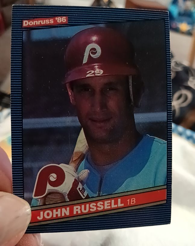 1986 Donruss #82 John Russell — front