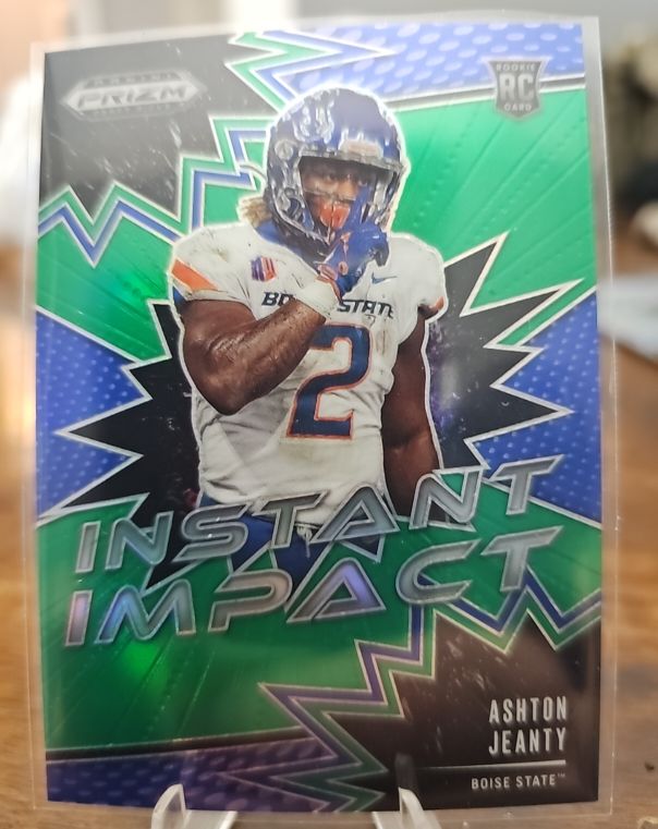 2025 Panini Prizm Draft Picks Instant Impact #II-AJY Ashton Jeanty — front