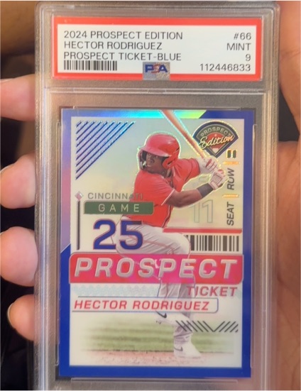 2024 Panini Prospect Edition #66 Hector Rodriguez — front