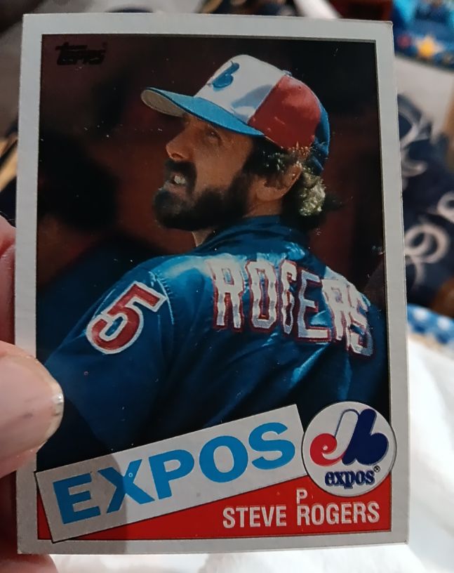1985 Topps #205 Steve Rogers — front