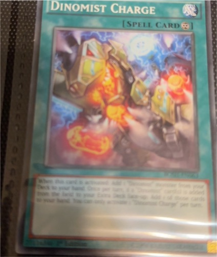 2016 Yu-Gi-Oh! MP16-EN218 Dinomist Charge — front