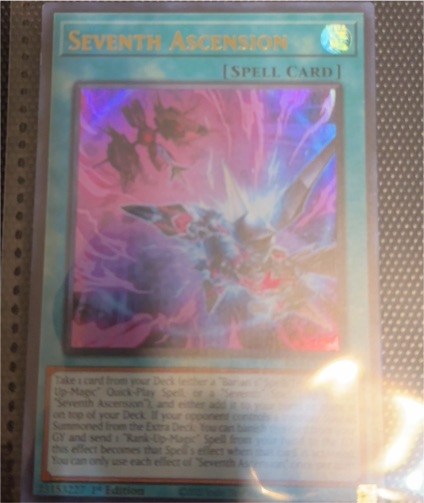 2020 Yu-Gi-Oh! RA04-EN098 Seventh Ascension — front