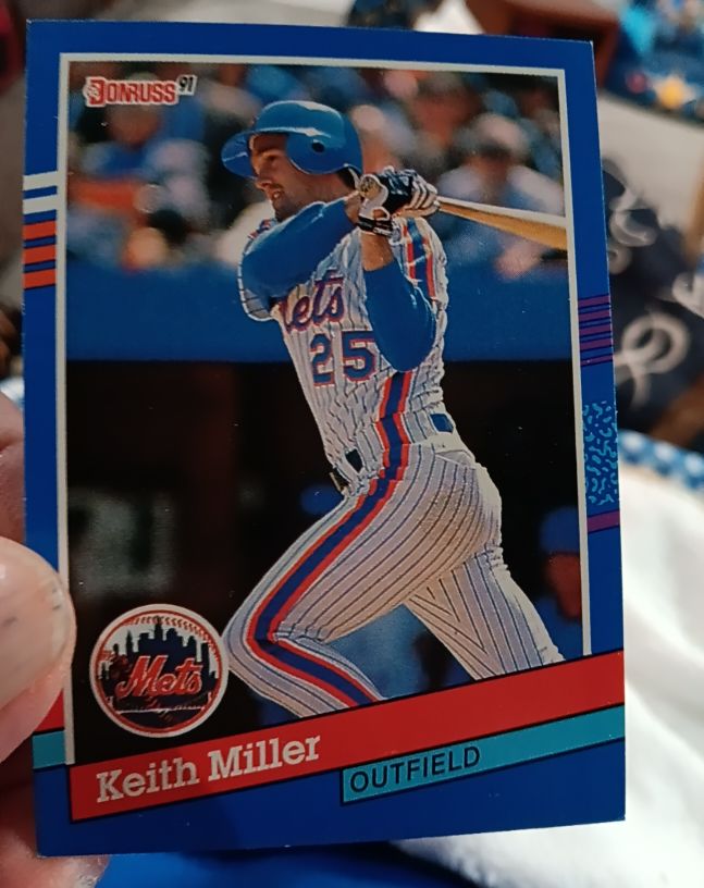 1991 Donruss #248 Keith Miller — front