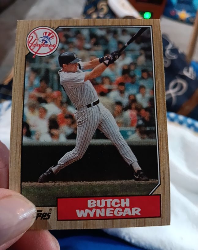 1987 Topps #464 Butch Wynegar — front