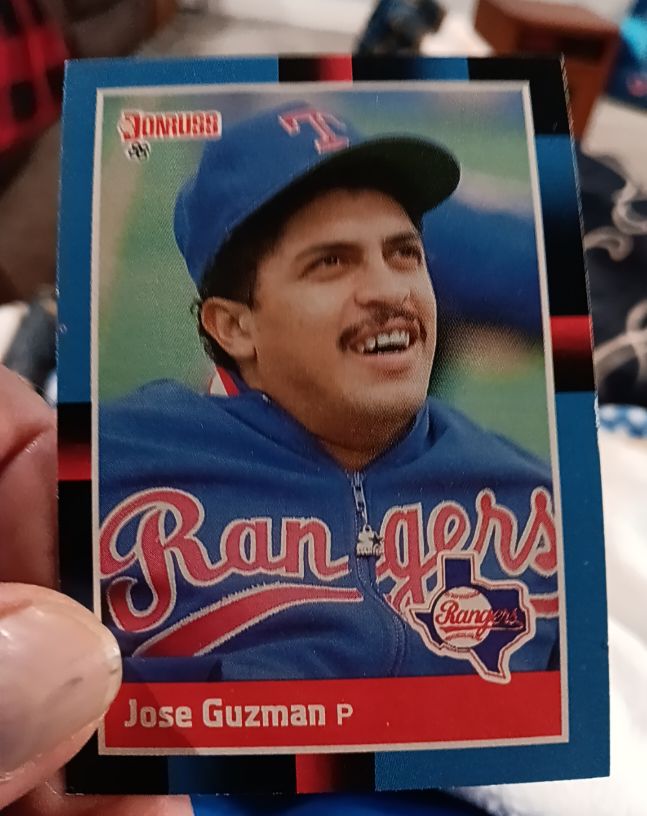 1988 Donruss #136 Jose Guzman — front