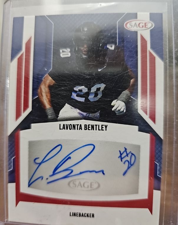 2024 Sage #A-LB Lavonta Bentley — front