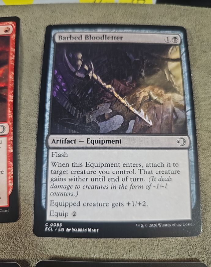2026 Magic The Gathering #0086 Barbed Bloodletter — front