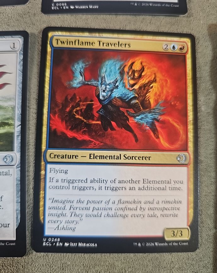 2026 Magic: The Gathering #248 Twinflame Travelers — front