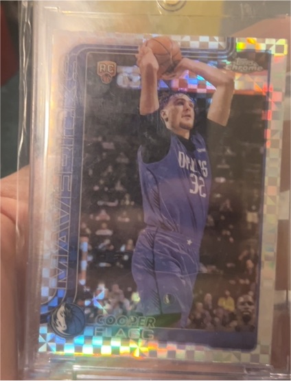 2025-26 Topps Chrome #251 Cooper Flagg — front