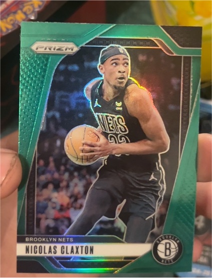2024-25 Panini Prizm #38 Nicolas Claxton — front