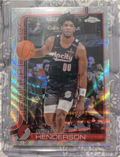 2025-26 Topps Chrome #166 Scoot Henderson — front