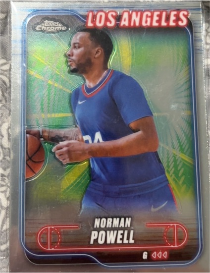 2024-25 Topps Chrome #176 Norman Powell — front
