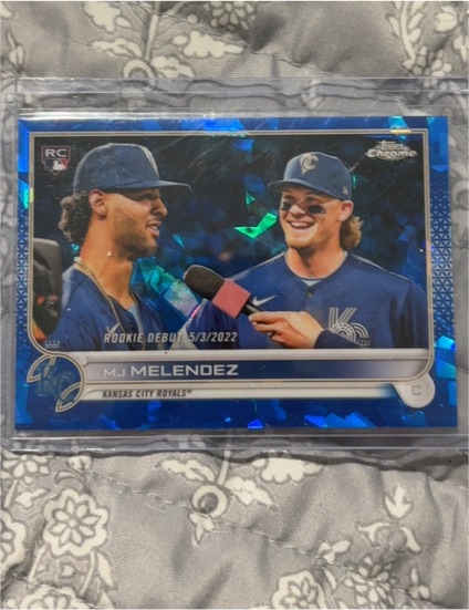2022 Topps Chrome Update #USC84 MJ Melendez — front