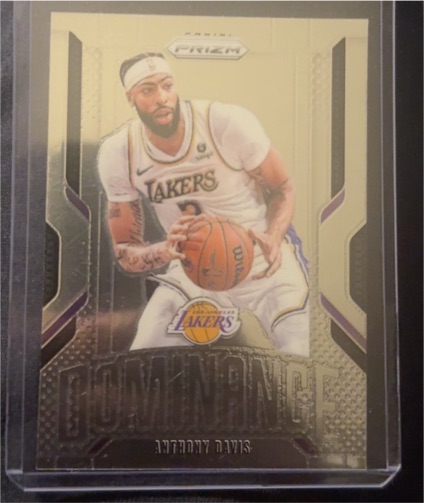 2024-25 Panini Prizm #25 Anthony Davis Dominance — front