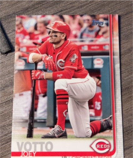 2019 Topps #284 Joey Votto — front