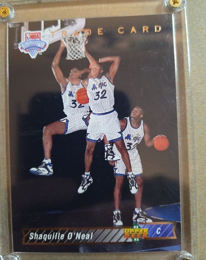 1992-93 Upper Deck #1B Shaquille O'Neal — front