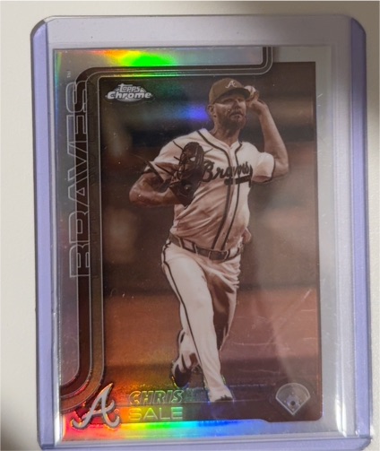 2025 Topps Chrome #182 Chris Sale — front
