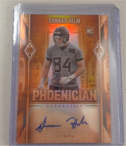 2025 Panini Phoenix #PHP-GHM Gunnar Helm — front
