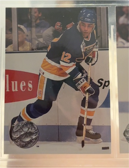 1991-92 Pro Set Platinum #113 Adam Oates — front